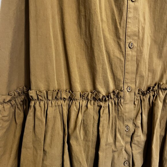 Y.A.S. Yasjanni Shirt Dress in Organic Cotton, size Medium - Picture 5 of 8